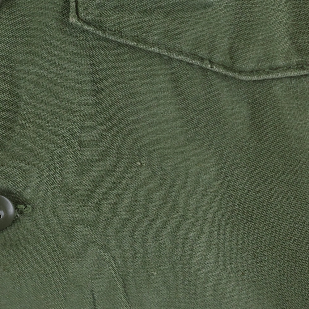 VINTAGE(ヴィンテージ) 70S MILITARY U.S.ARMY VINTAGE ミリタリー ユーエスアーミー ヴィンテージ 長袖ユーティリティーシャツ カーキ