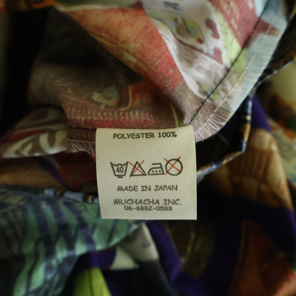 71591(71591) アロハ総柄 ジップアップジャケット マルチカラー