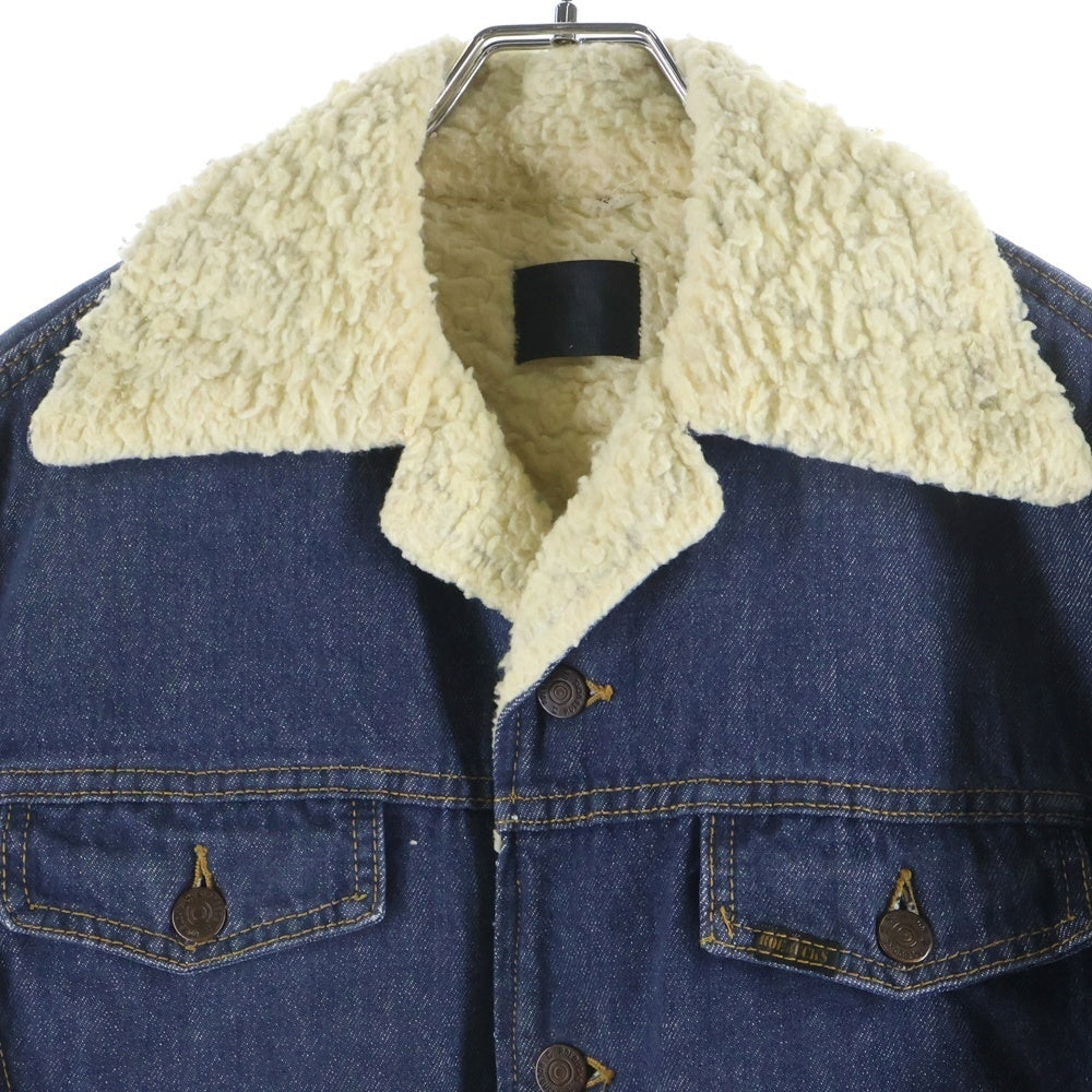 VINTAGE(ヴィンテージ) 70S VINTAGE SEARS ROEBUCKS ヴィンテージ シアーズ ローバックス 裏ボア デニム ランチジャケット インディゴ