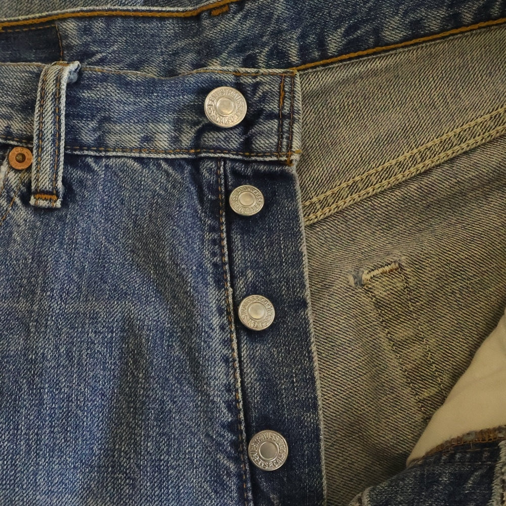 Levi's(リーバイス) 00S VINTAGE 501 ヴィンテージ ボタンフライ ストレートデニムパンツ インディゴ 501-0120