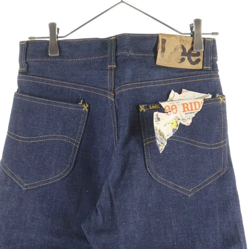 LEE(リー) 60S-70S VINTAGE 101-Z LEE RIDERS サイド黒タグ MR入り ジップフライ ヴィンテージ デニムパンツ インディゴ