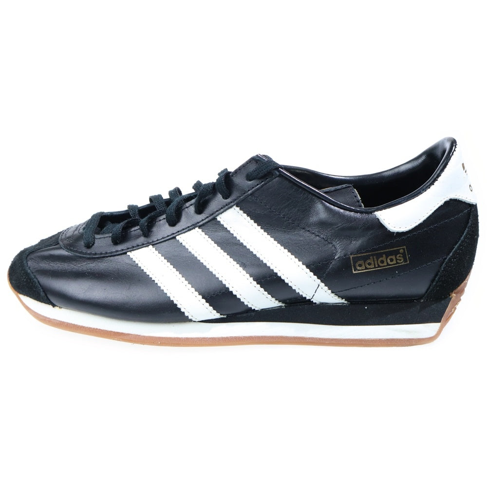 adidas(アディダス) 【観賞用 1997年製】 COUNTRY カントリー 日本製 ローカットスニーカー ブラック/ホワイト AC1910
