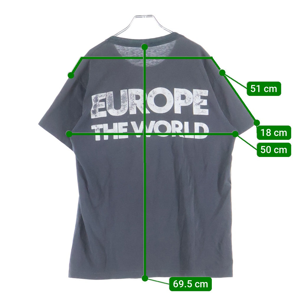 VINTAGE(ヴィンテージ) 90S VINTAGE BON JOVI ALL AROUND THE WORLD 89/90 TEE ヴィンテージ ボンジョヴィ 両面プリントTシャツ クルーネック 半袖 カットソー ブラック