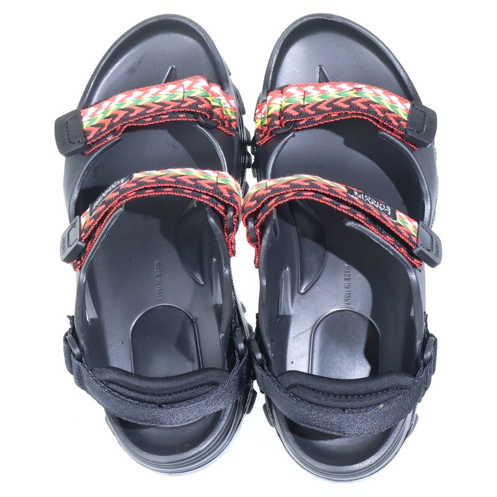 LANVIN(ランバン) x Suicoke Curb Laces Sandals スイコック カーブ レース サンダル レディース ブラック FM-SASS0N-EVAT-A23