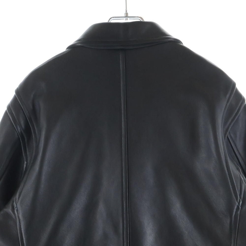 BEAUTY&YOUTH UNITED ARROWS(ビューティーアンドユースユナイテッドアローズ) シープレザー ダブルライダースジャケット ブラック 1225-199-9689