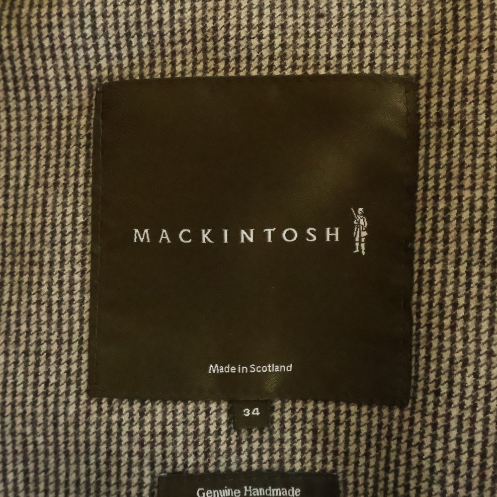 MACKINTOSH(マッキントッシュ) コットン フーデッド ダッフルコート ジャケット ブラウン