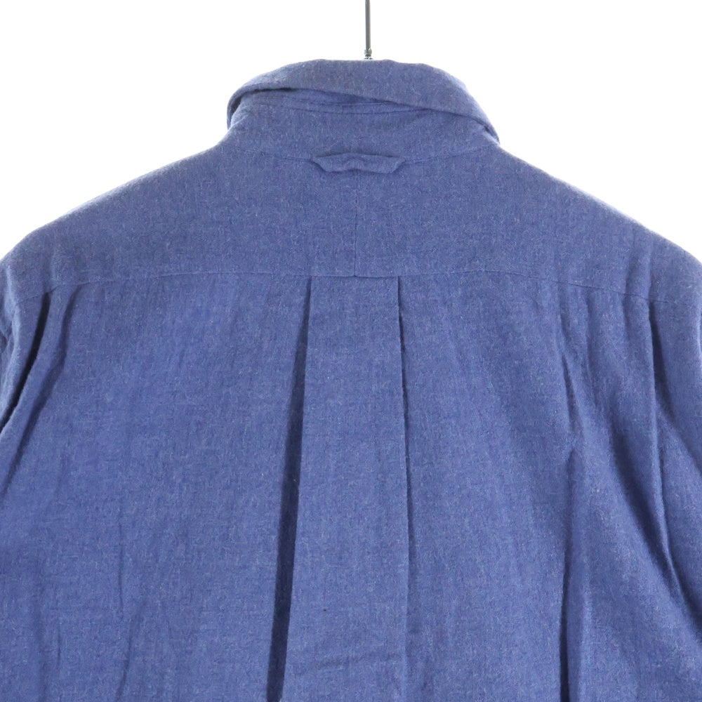 YAECA(ヤエカ) COMFORT SHIRT RELAX コンフォート リラックス 長袖シャツ ブルー 12194
