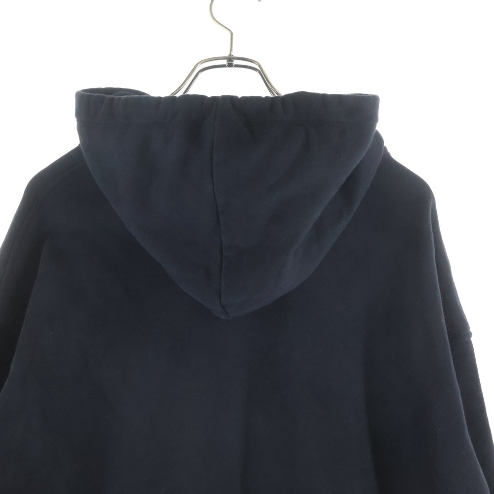 VALENTINO(ヴァレンティノ) メタリックV レースストッパー スウェット プルオーバーパーカー ブラック 5V3MF25RADJ