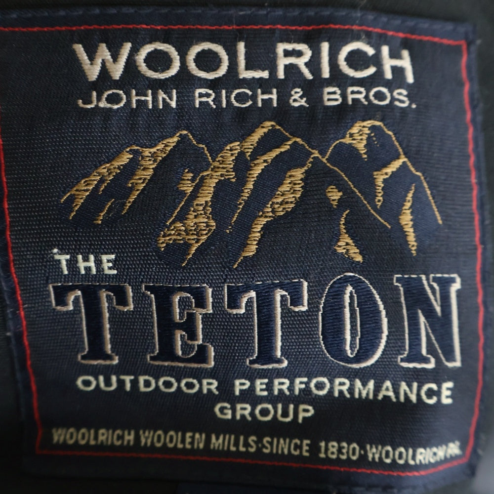 WOOLRICH(ウールリッチ) TETON GORE-TEX ゴアテックス ダウン ジャケット ブラック