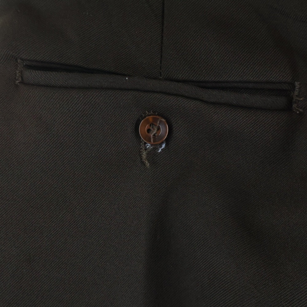 VINTAGE(ヴィンテージ) 70‐80S センタープレス スラックスパンツ ブラウン