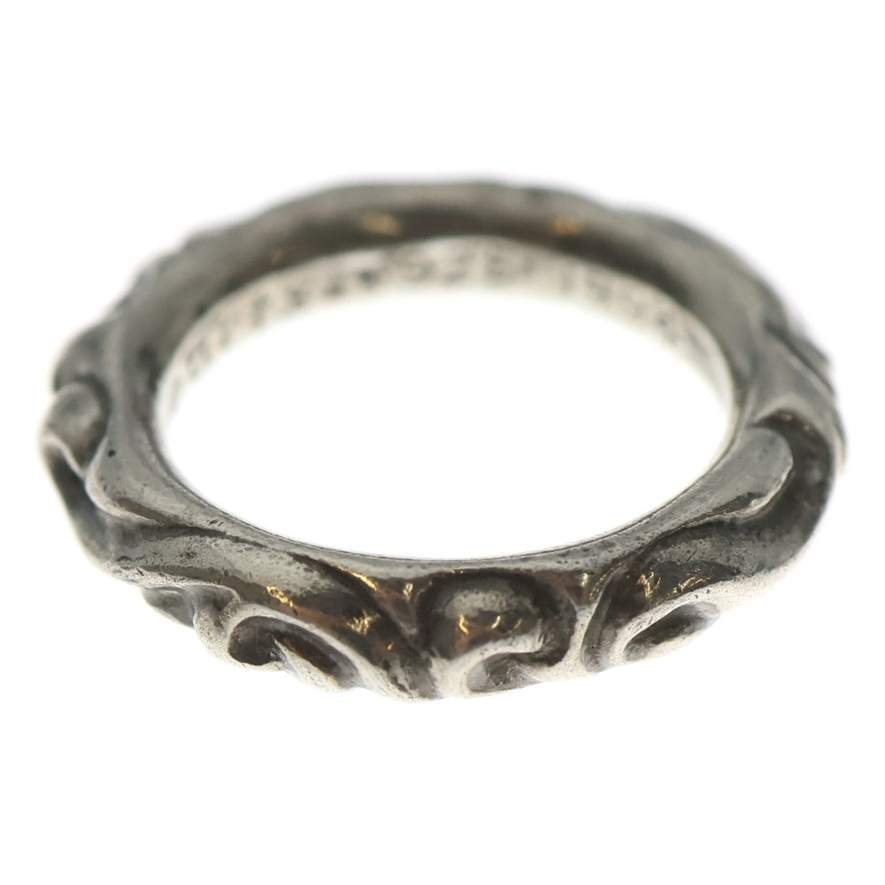 CHROME HEARTS(クロムハーツ) SCRL BAND スクロールバンド リング シルバー BCA351