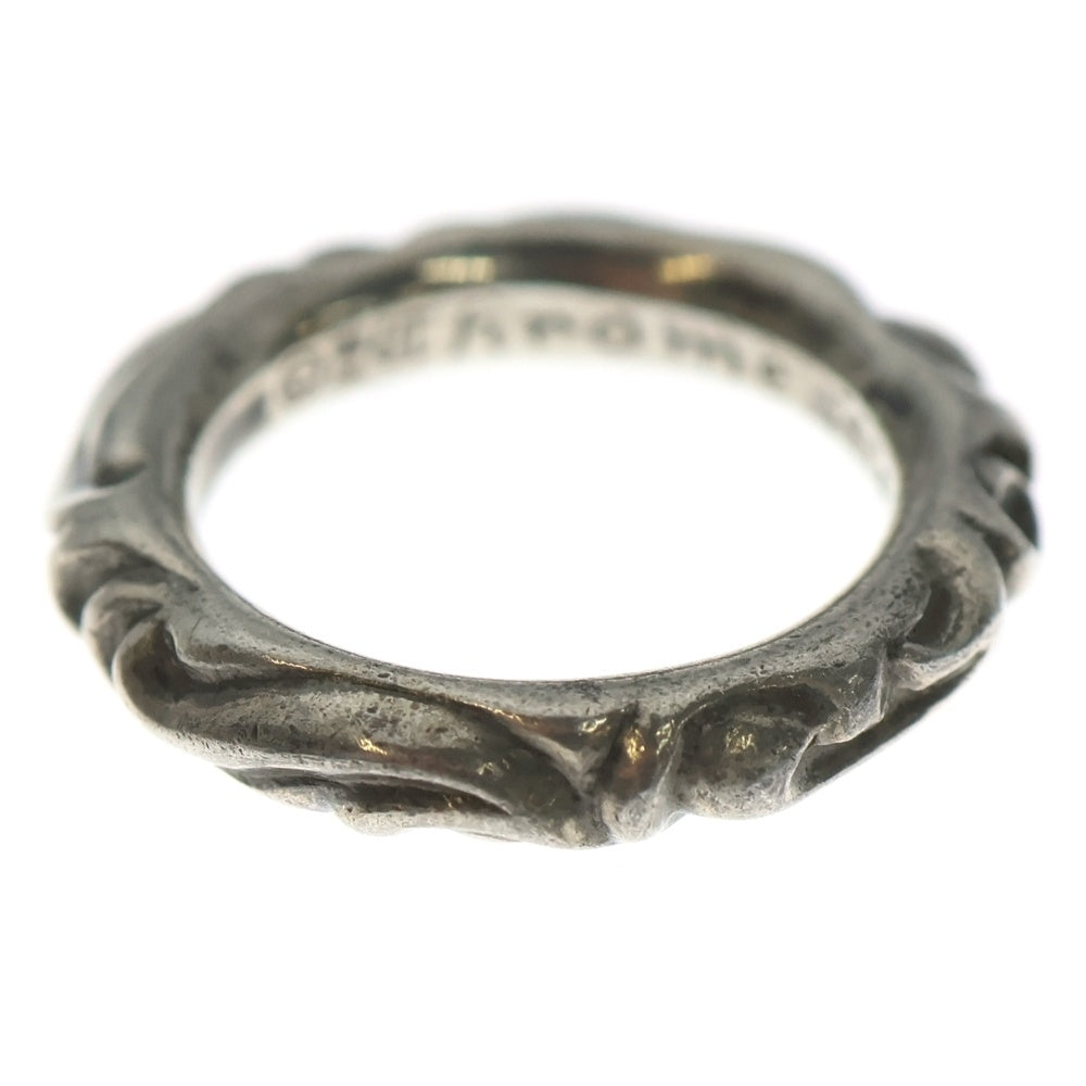 CHROME HEARTS(クロムハーツ) SCRL BAND スクロールバンド リング シルバー BCA351
