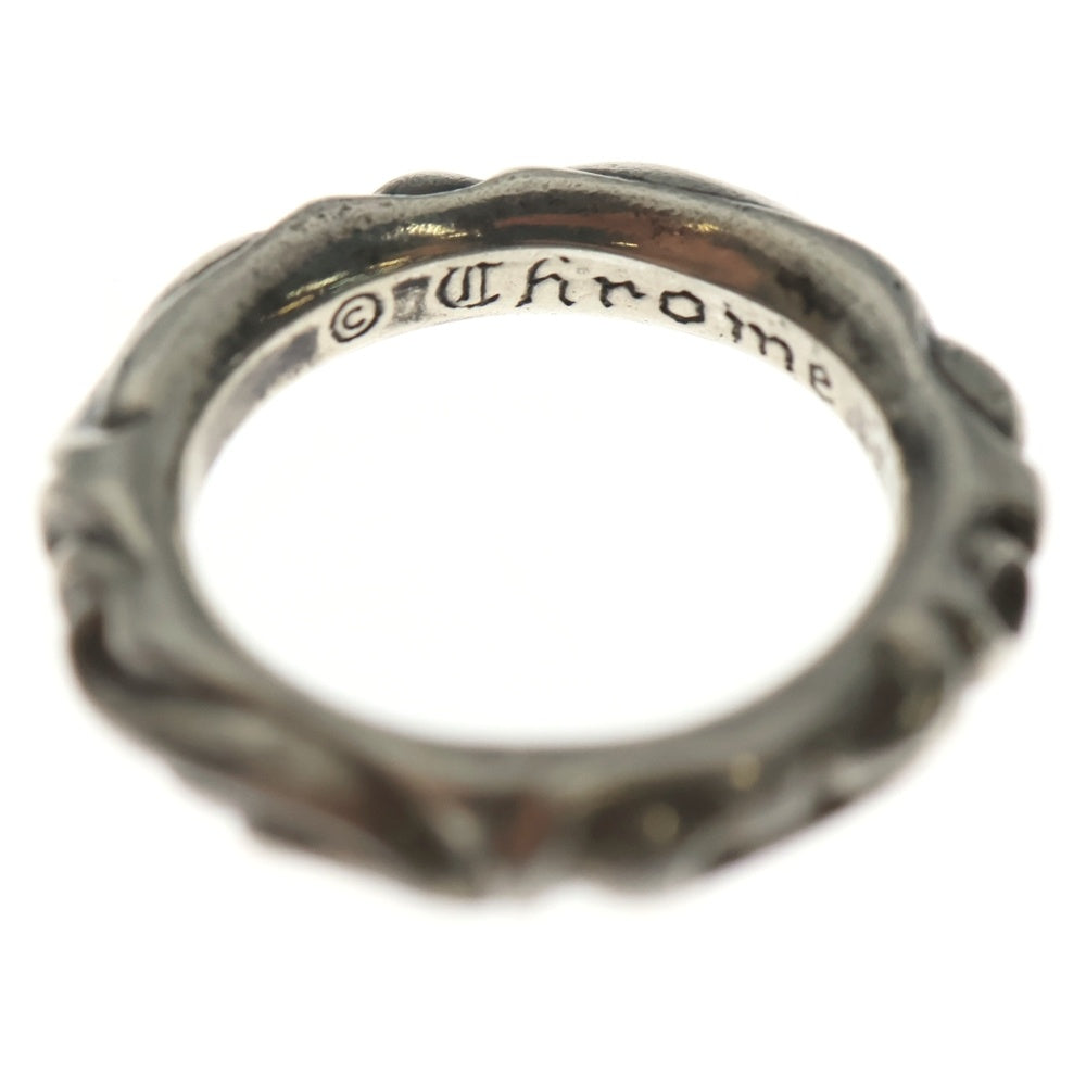 CHROME HEARTS(クロムハーツ) SCRL BAND スクロールバンド リング シルバー BCA351