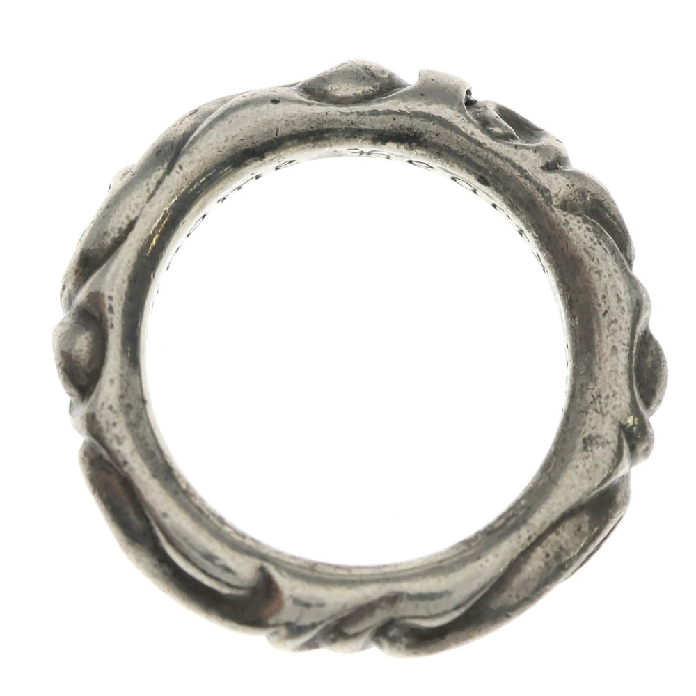 CHROME HEARTS(クロムハーツ) SCRL BAND スクロールバンド リング シルバー BCA351