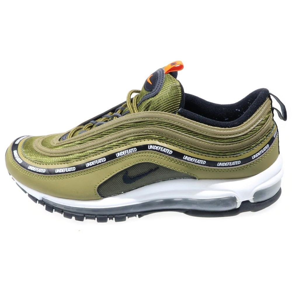 NIKE(ナイキ) ×UNDEFEATED AIR MAX 97 アンディフィーテッド エアマックス 97 ローカットスニーカー カーキ US10/28cm DC4830-300