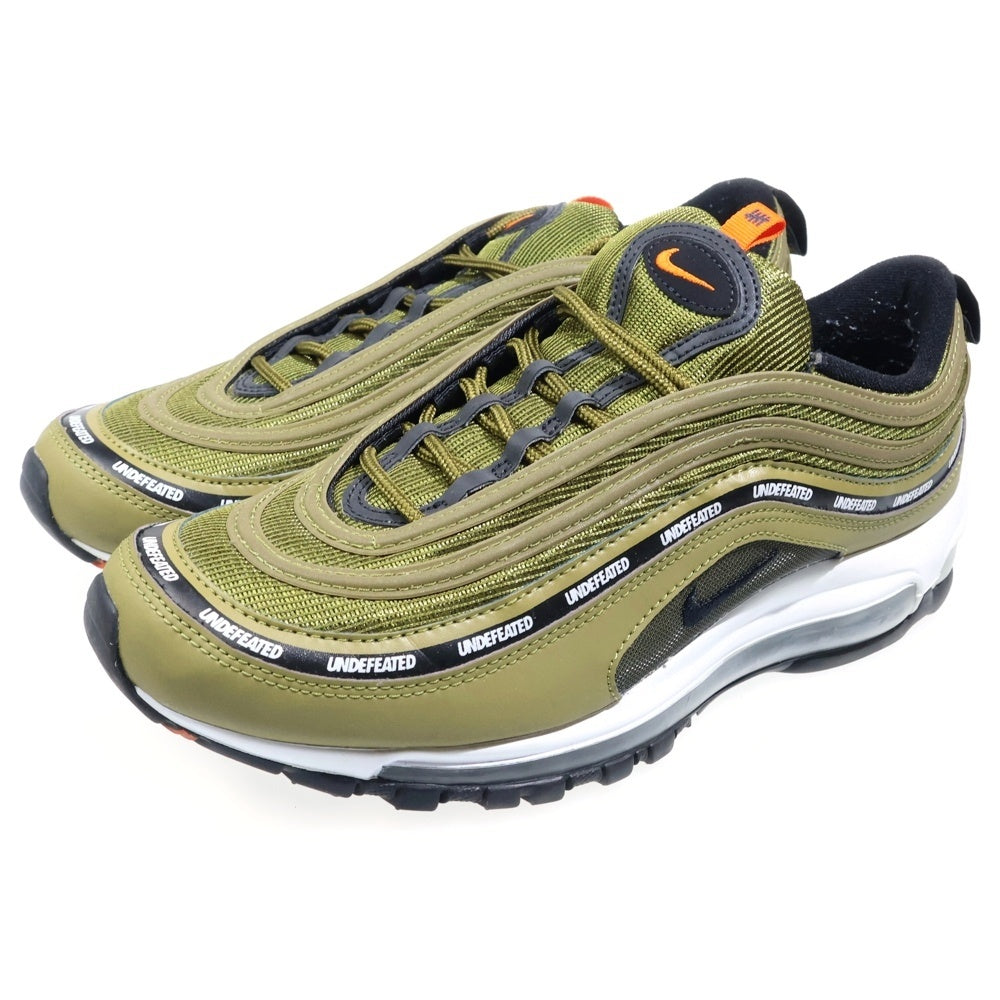 NIKE(ナイキ) ×UNDEFEATED AIR MAX 97 アンディフィーテッド エアマックス 97 ローカットスニーカー カーキ US10/28cm DC4830-300