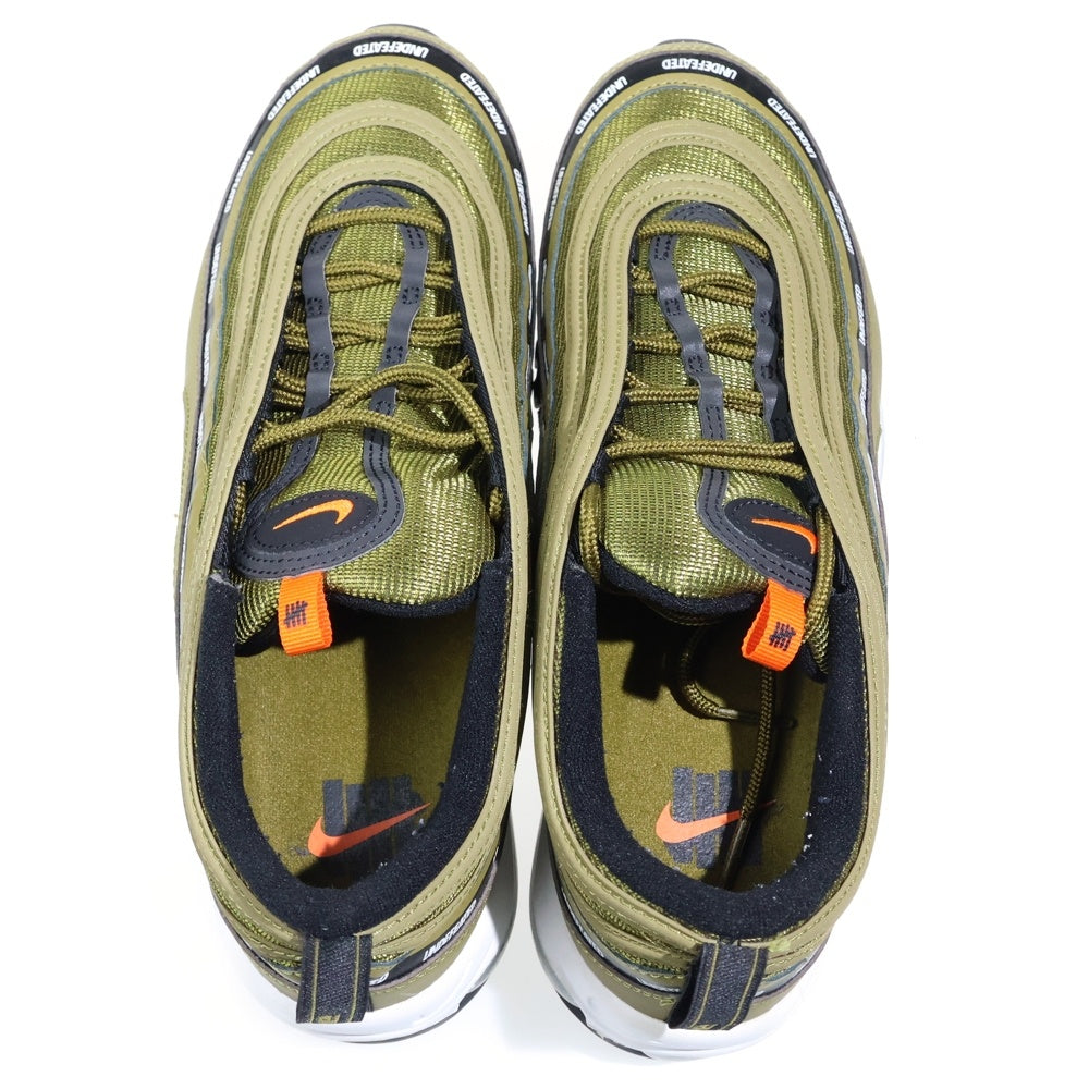 NIKE(ナイキ) ×UNDEFEATED AIR MAX 97 アンディフィーテッド エアマックス 97 ローカットスニーカー カーキ US10/28cm DC4830-300