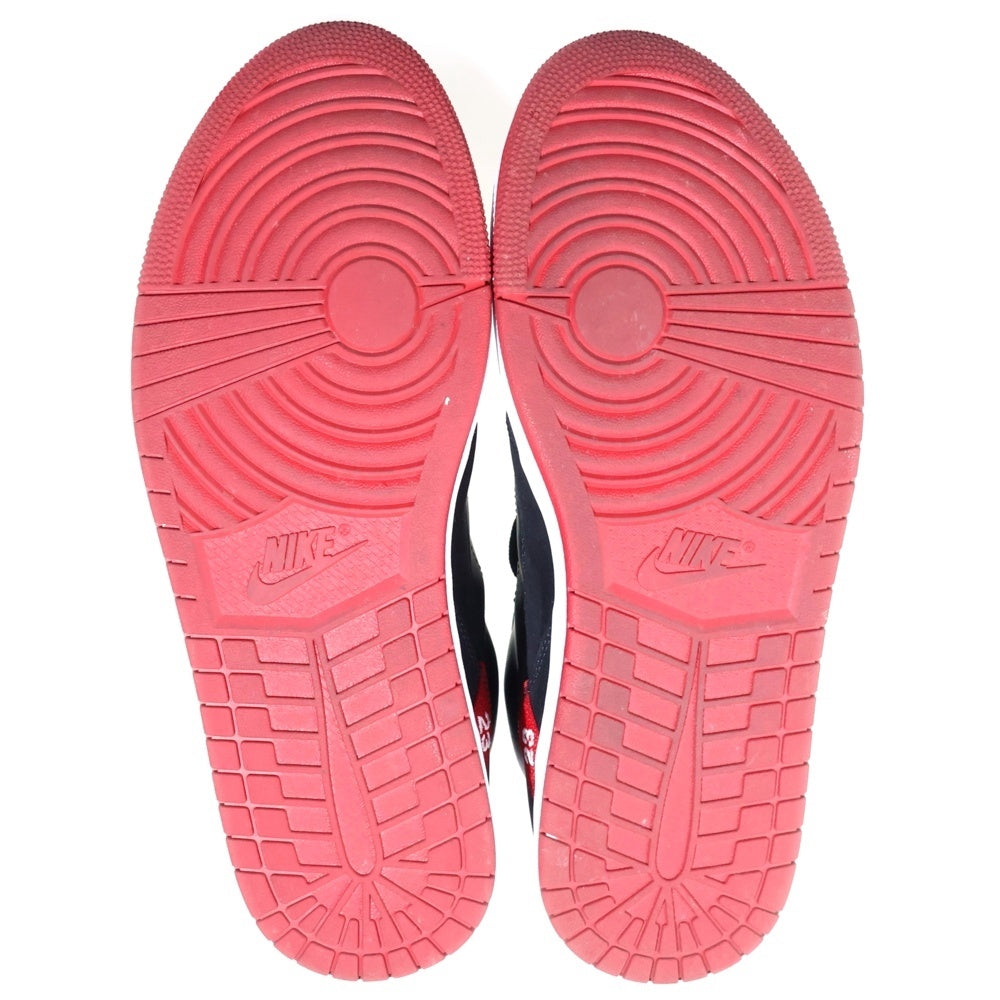 NIKE(ナイキ) JORDAN FADEAWAY BRED ジョーダン フェイドアウェイ ブレッド ハイカットスニーカー ブラック US10/28cm AO1329-023