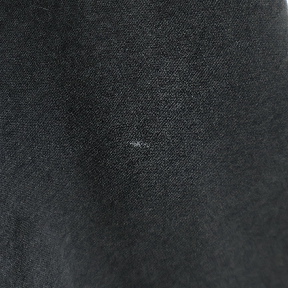 CHROME HEARTS(クロムハーツ) OLD HORSESHOE HOODIE オールド ホースシュープリント 裏地サーマル スウェット プルオーバーパーカー ブラック