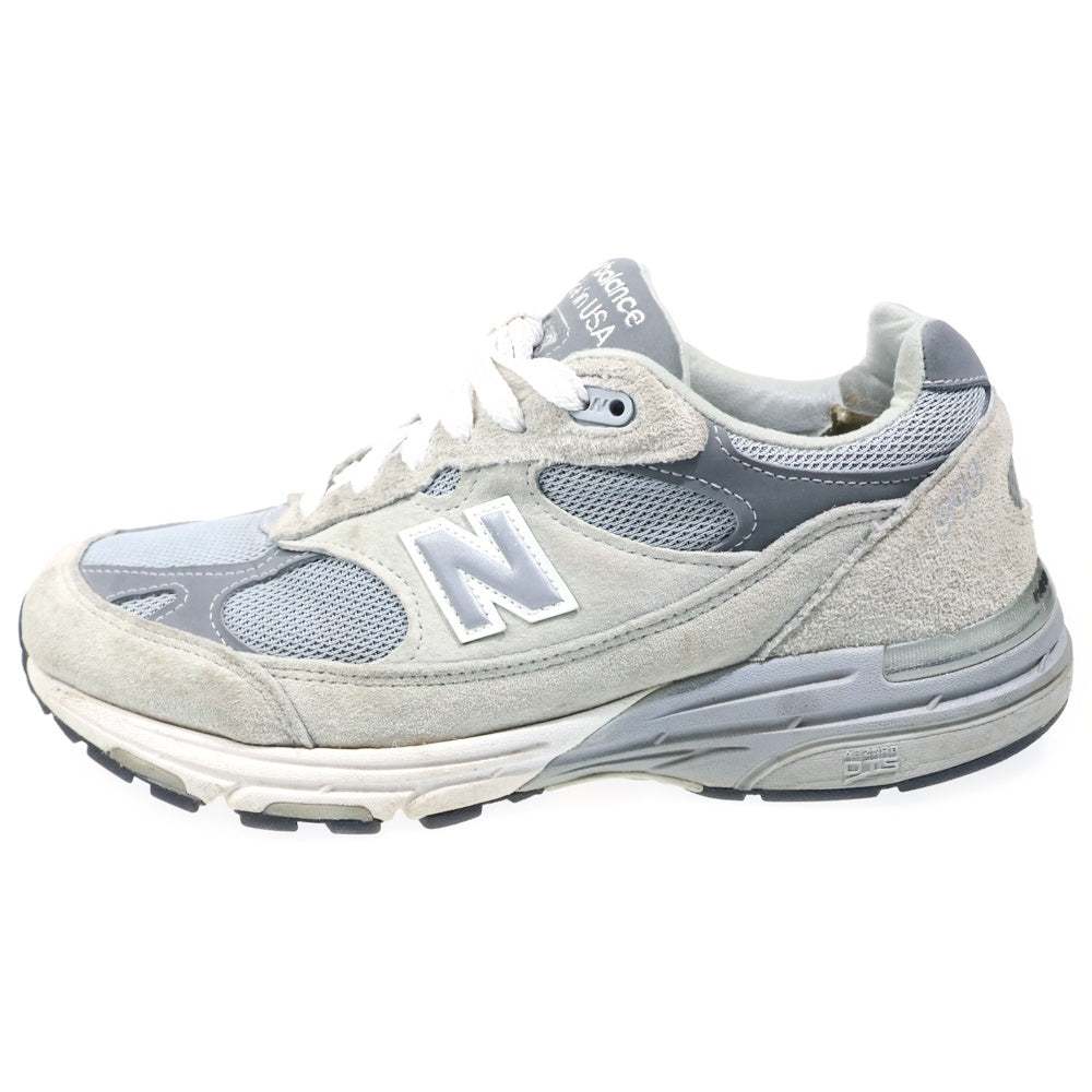 New Balance(ニューバランス) MR993GL USA製 スウェード ローカットスニーカー グレー US9.5/27.5cm