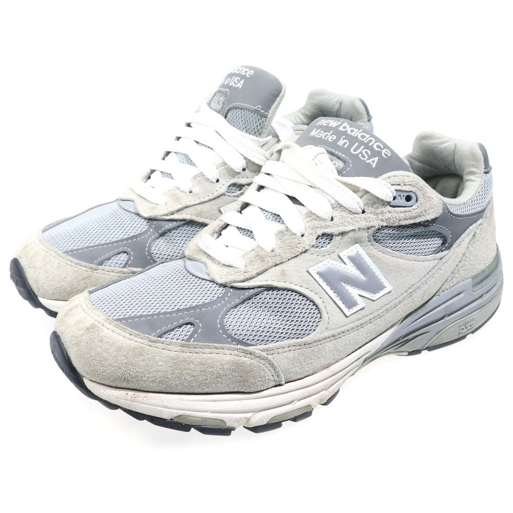 New Balance(ニューバランス) MR993GL USA製 スウェード ローカットスニーカー グレー US9.5/27.5cm