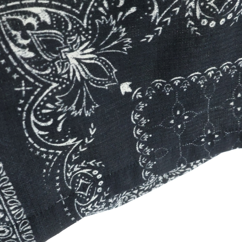 THE NORTH FACE(ザノースフェイス) ALOHA VENT SHORT バンダナ柄 アロハ ベンチショートパンツ ハーフパンツ ブラック NB42330