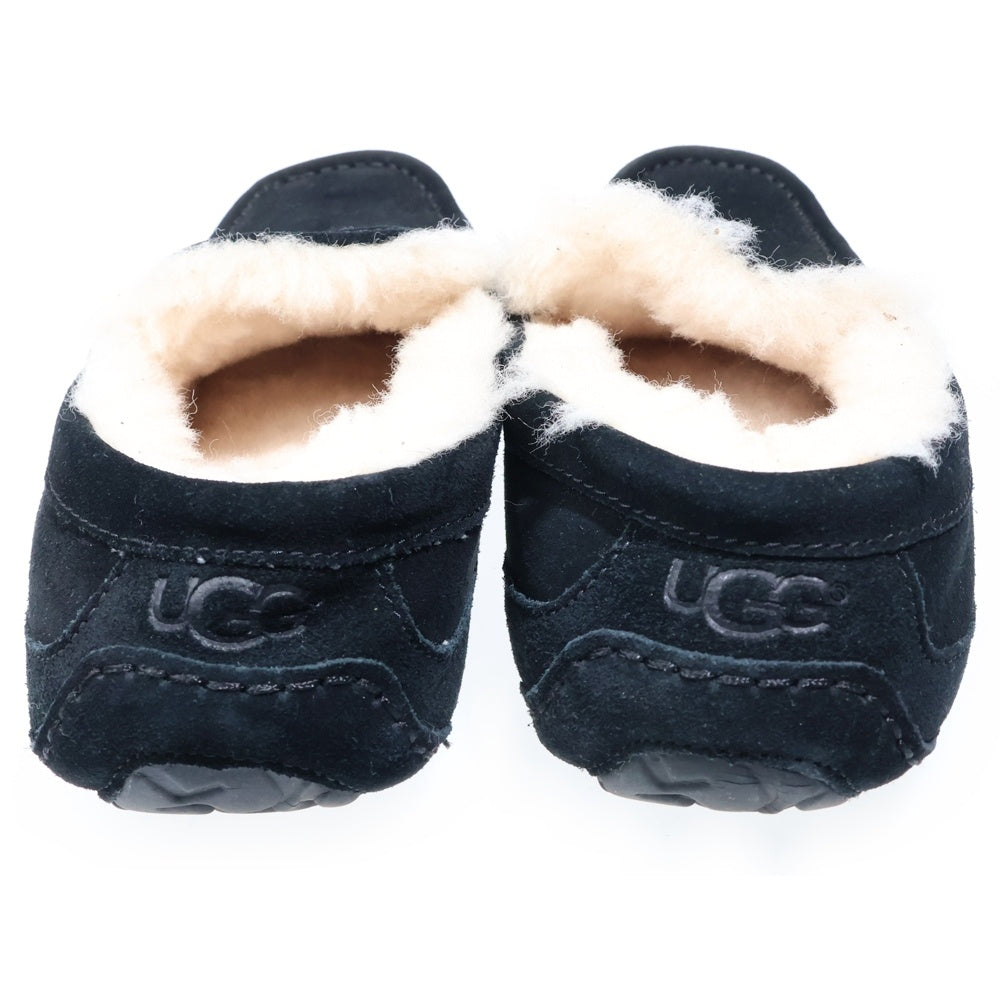 UGG(アグ) Ascot アスコット ファー付きムートンレザーローファー ブラック 1101110