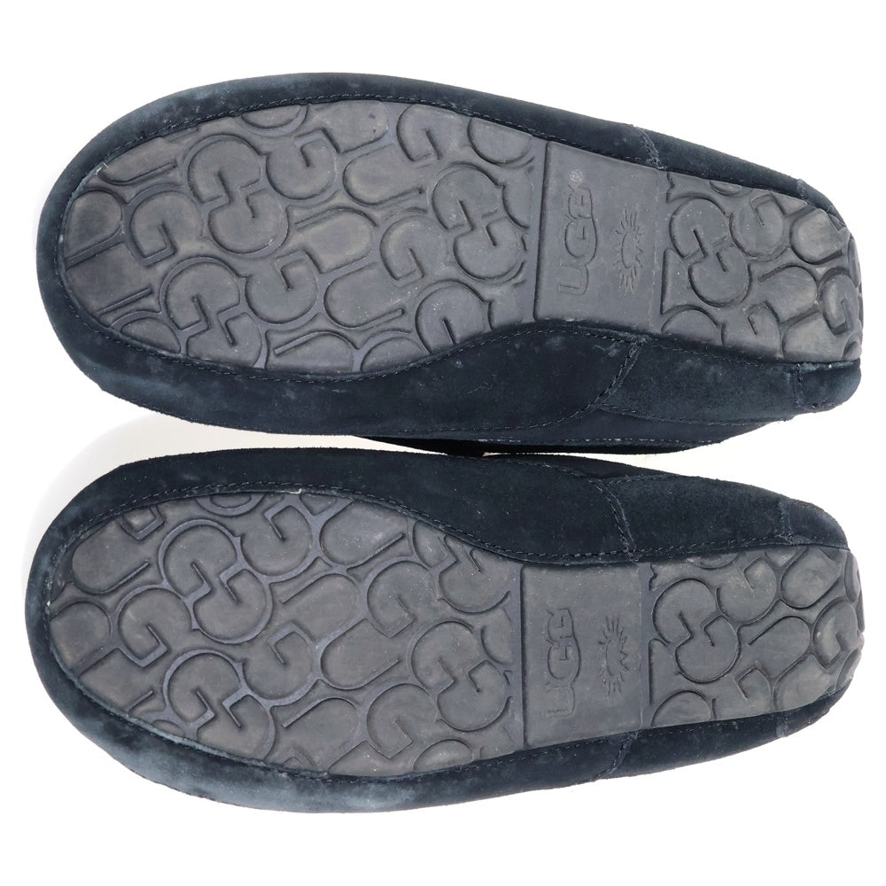 UGG(アグ) Ascot アスコット ファー付きムートンレザーローファー ブラック 1101110