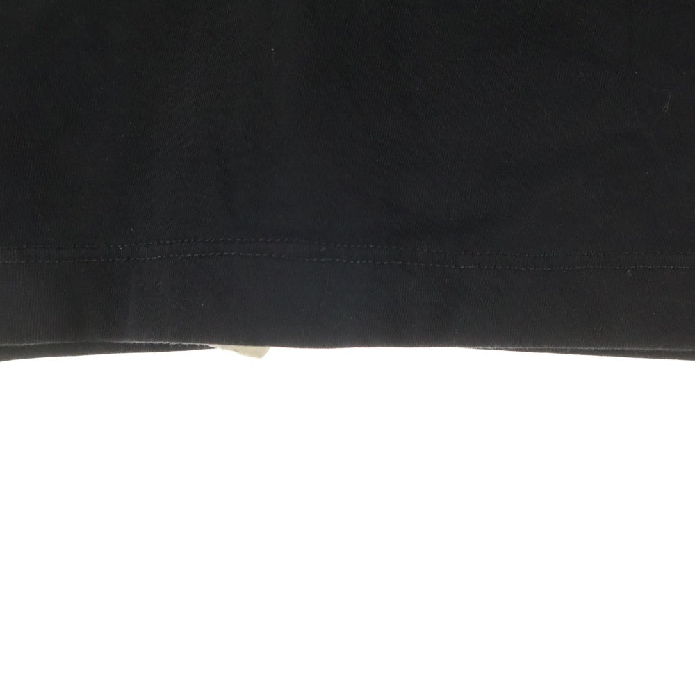 Rick Owens(リックオウエンス) 23AW NO SLEEVE CREW NECK SHIRTS クルーネック カットソー ノースリーブ タンクトップ ブラック RU02C7160-JA