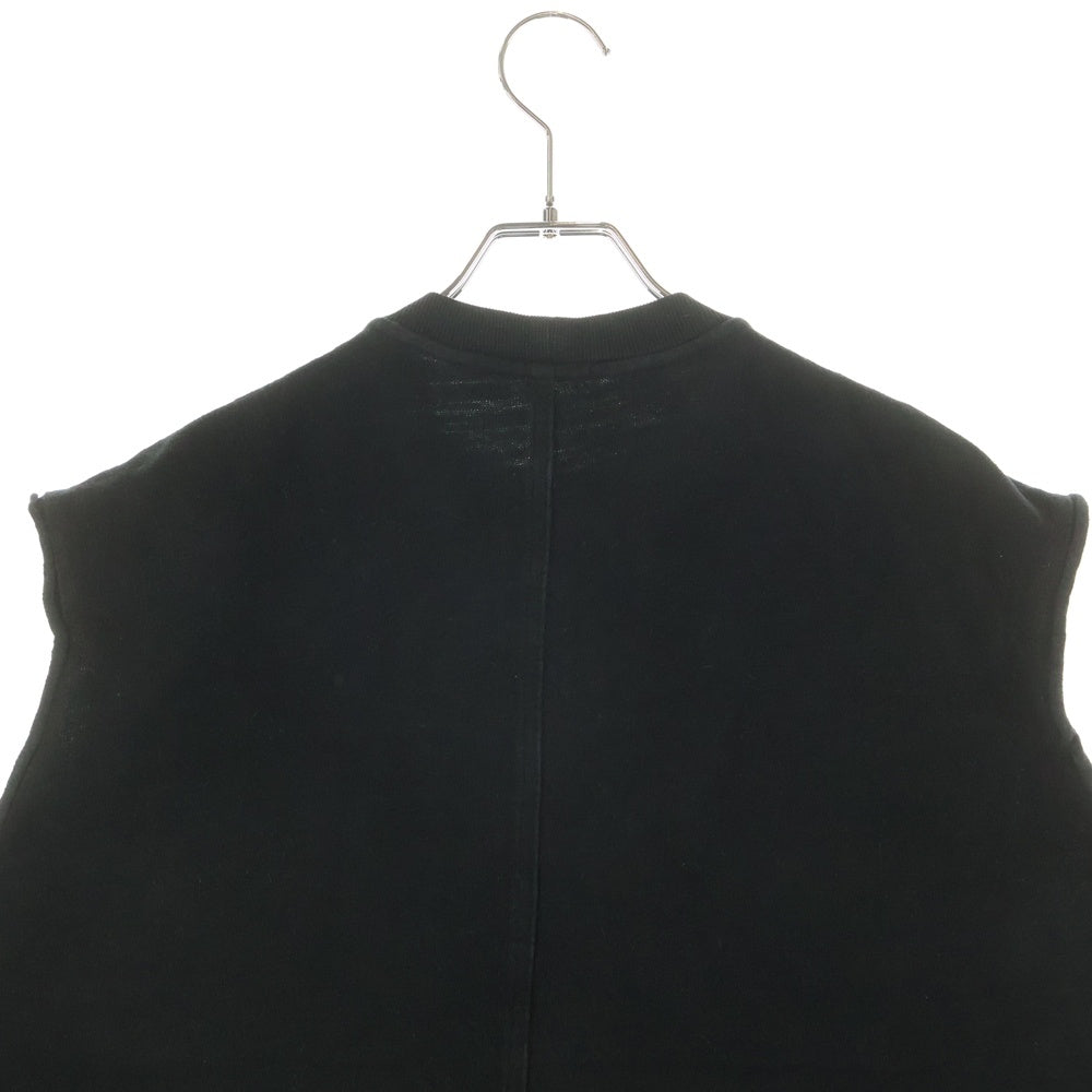 Rick Owens(リックオウエンス) 23AW SPLINTERED TARP TOP BIGARZATO スプリンテッド タープ トップ ビガルザート 切り替えデザイン クルーネック ノースリーブ タンクトップ RU02C7178-BG
