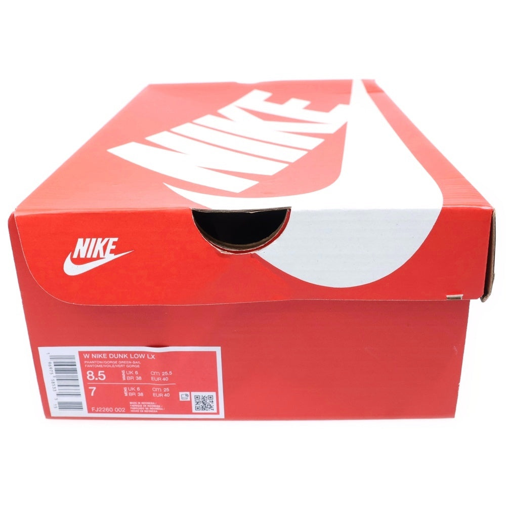 NIKE(ナイキ) DUNK LOW LX GORGE GREEN ダンク ゴージ ローカットスニーカー グリーン/ホワイト US8.5/25.5cm FJ2260-002