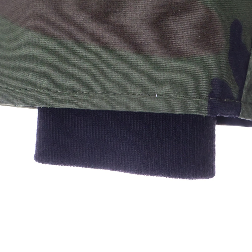 CANADA GOOSE(カナダグース) ×SOPHNET. BROOKFIELD PARKA ×ソフネット ブルックフィールド カモフラ総柄 マルチポケット ファー付きフーデット ダウンジャケット 2304JM/SOPH-156176