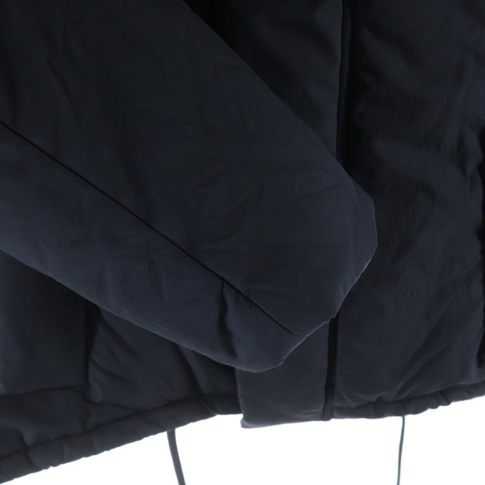 ASTRAET(アストラット) フェイクファー リバーシブル フーデッド ナイロンジャケット ブラック レディース 5425-199-0112