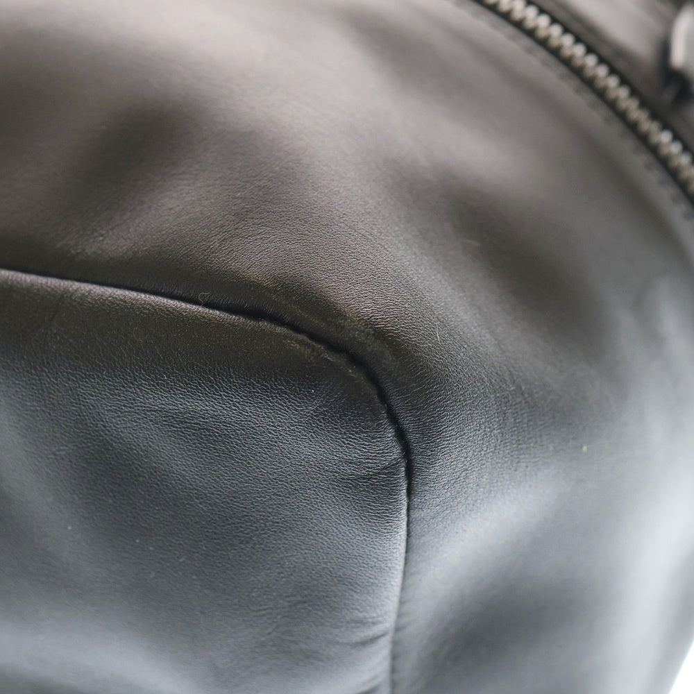 3.1 Phillip Lim(スリーワンフィリップリム) 31 Hour Zip Around Backpack 31アワージップアラウンド レザー バックパック リュックサック ブラック AP15-0426NPO
