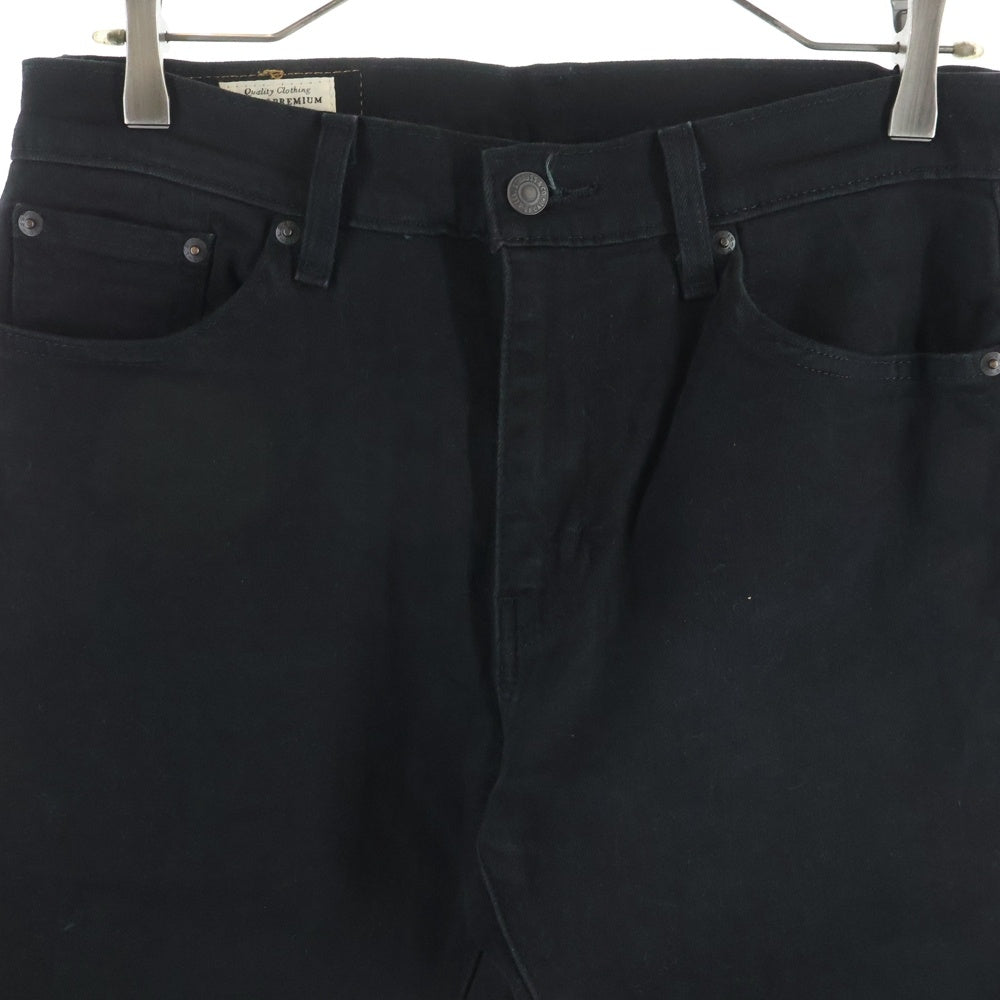 Levi's(リーバイス) 505 ビッグE レギュラー ストレッチデニムパンツ ブラック 00505-1577