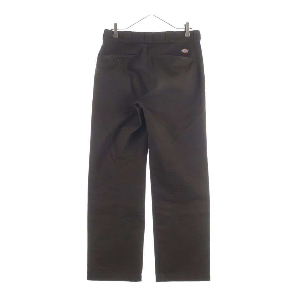Dickies(ディッキーズ) 874 ORIGINAL FIT オリジナルフィット ポリコットン ストレート ワークパンツ ブラウン