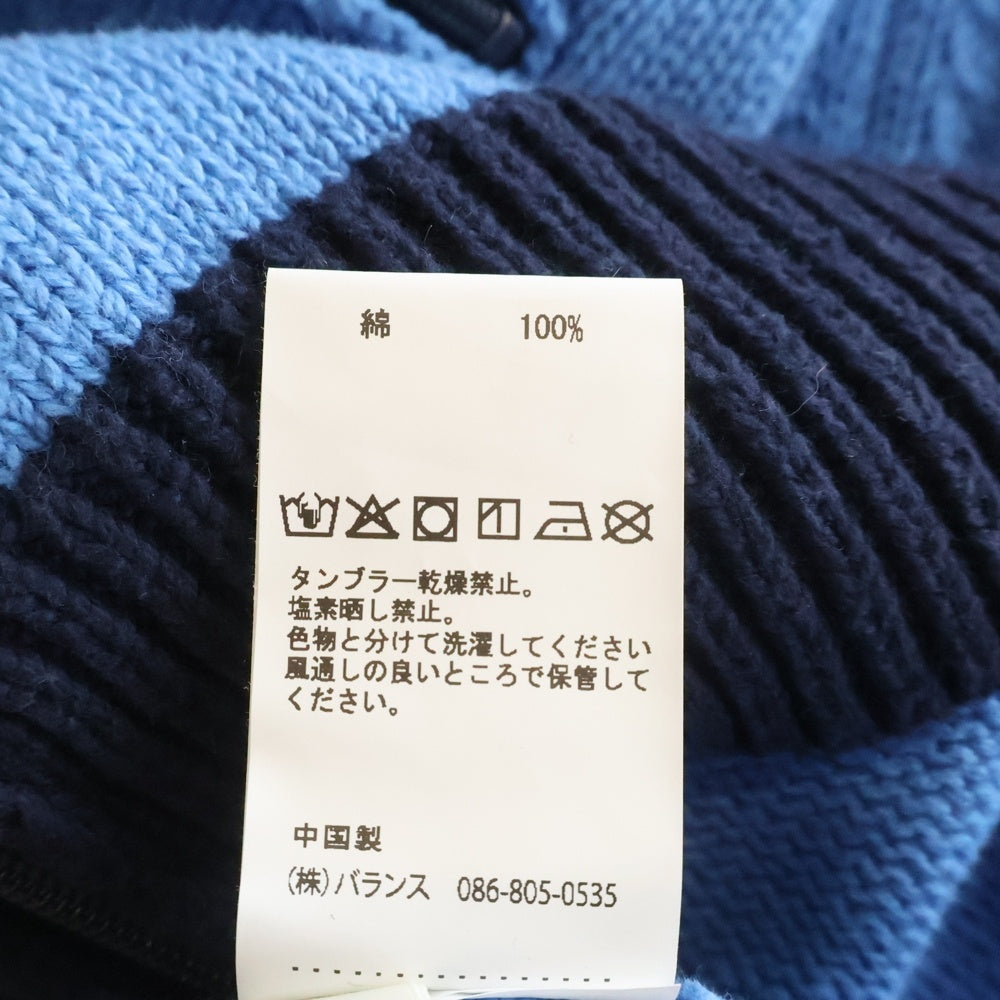anachronorm(アナクローム) AN394 BICOLOR DRIVERS KNIT バイカラー