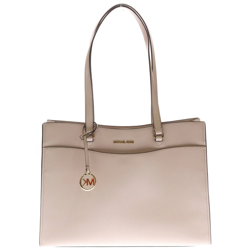 MICHAEL KORS(マイケルコース) JET SET TRAVEL ジェットセットトラベル サフィアーノレザー ポケット トートバッグ ピンク レディース