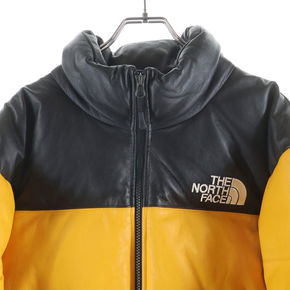 SUPREME(シュプリーム) 17AW ×THE NORTH FACE LEATHER NUPTSE ザノース