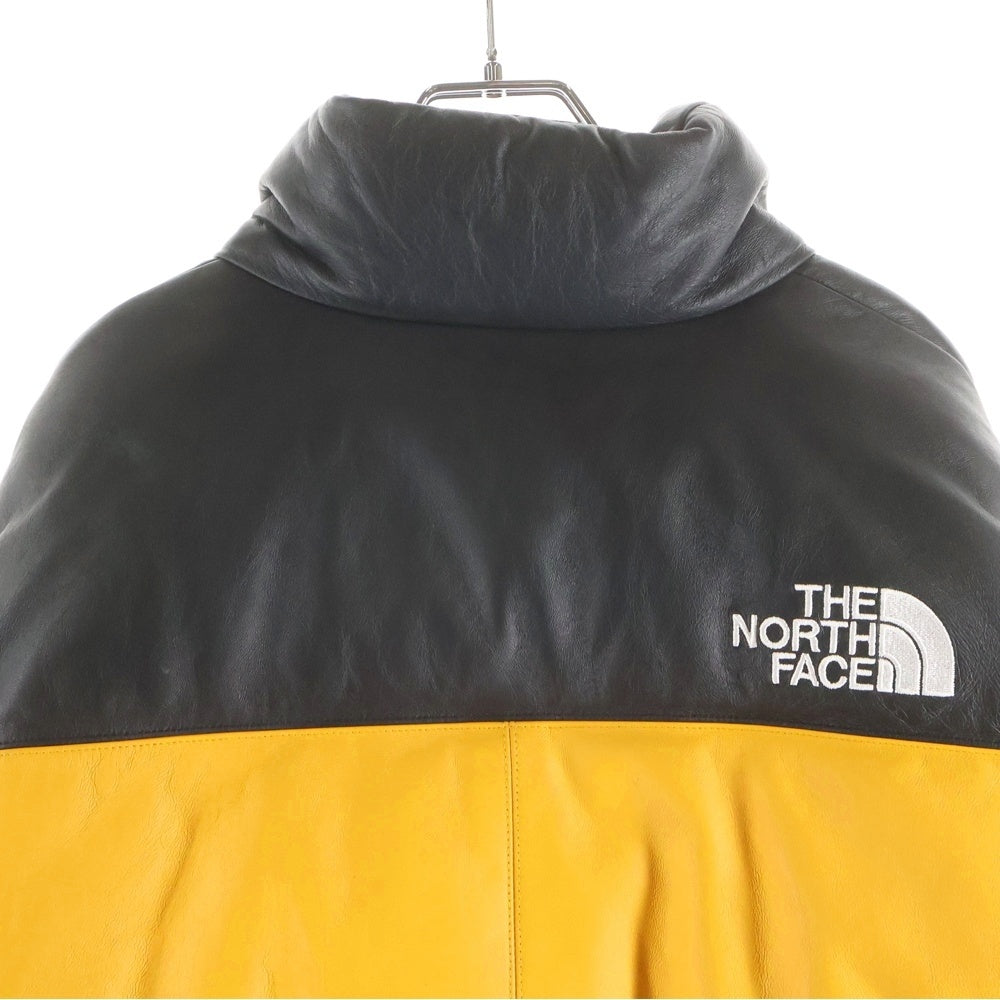 SUPREME(シュプリーム) 17AW ×THE NORTH FACE LEATHER NUPTSE ザノース