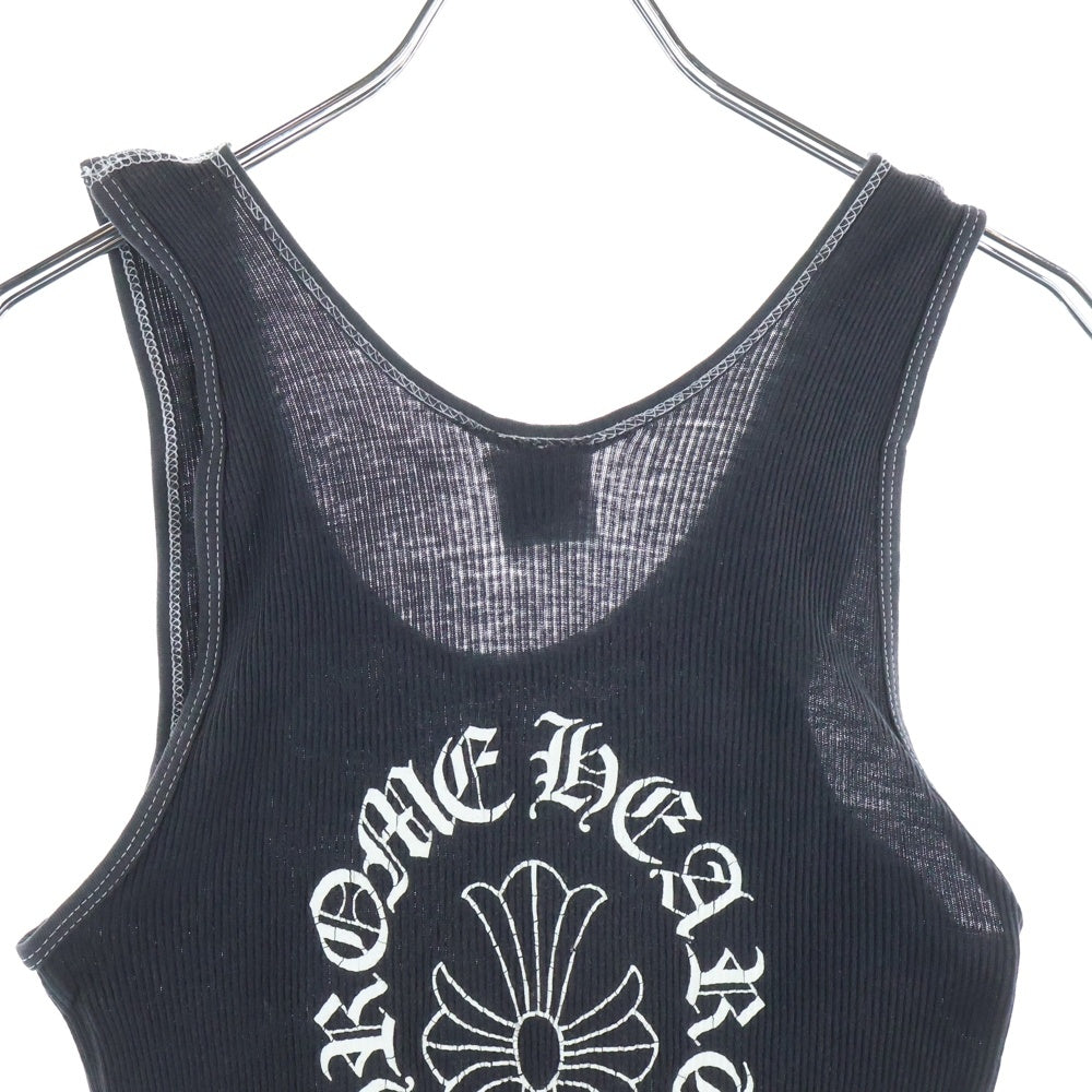 CHROME HEARTS(クロムハーツ) × KYOSUKE HIMURO 氷室京介 15th Anniversary Special LIVE プリントリブタンクトップ ノースリーブ ブラック