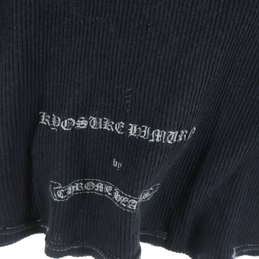 CHROME HEARTS(クロムハーツ) × KYOSUKE HIMURO 氷室京介 15th Anniversary Special LIVE プリントリブタンクトップ ノースリーブ ブラック