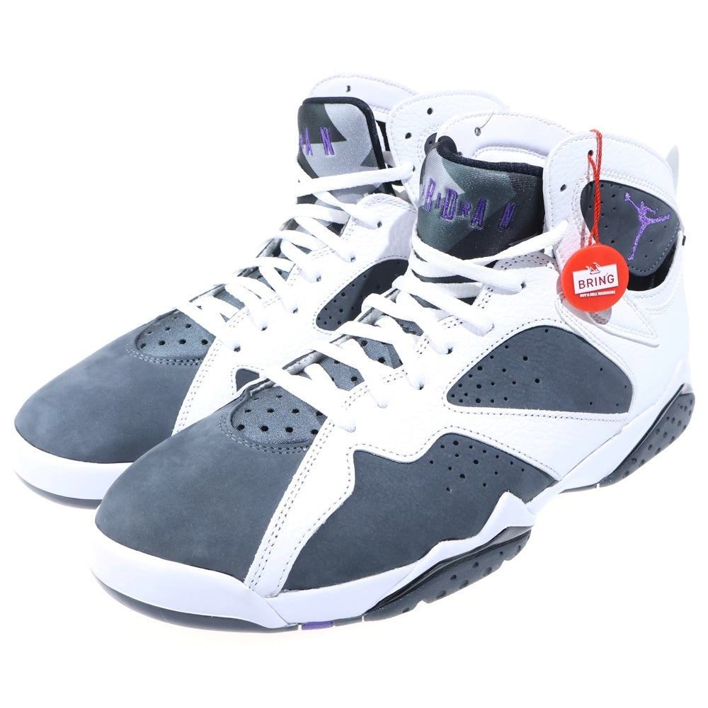 NIKE(ナイキ) AIR JORDAN 7 RETRO FLINT エアジョーダン7 フリント ハイカットスニーカー ホワイト/グレー US11/29cm CU9307-100