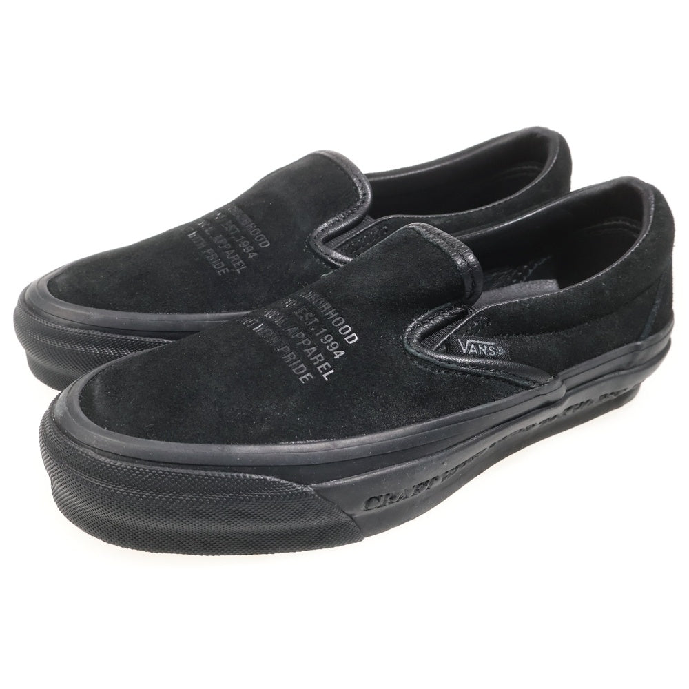 NEIGHBORHOOD(ネイバーフッド) ×Vans OTW SLIP-ON36 ネイバーフッド スリッポン レディース ブラック US5/23cm 251VFVNN-FWM01