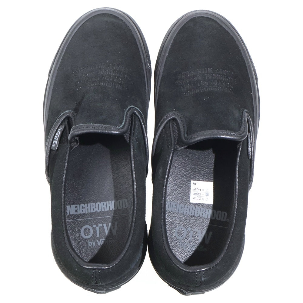 NEIGHBORHOOD(ネイバーフッド) ×Vans OTW SLIP-ON36 ネイバーフッド スリッポン レディース ブラック US5/23cm 251VFVNN-FWM01