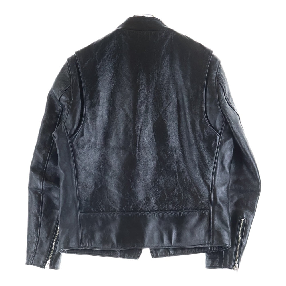 SCHOTT(ショット) USA製 641XXH HORSEHIDE CAFE RACER ホースハイド カフェレーサー シングルライダース レザージャケット ブラック 7824150002