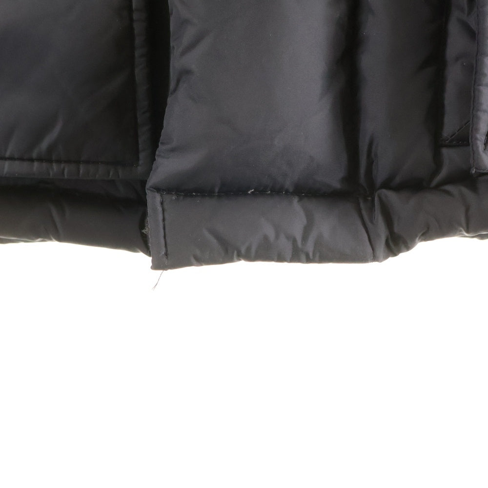 MONCLER(モンクレール) 17AW CLUNY ジップアップ ファー付き フーデットダウンジャケット ネイビー C20914138025