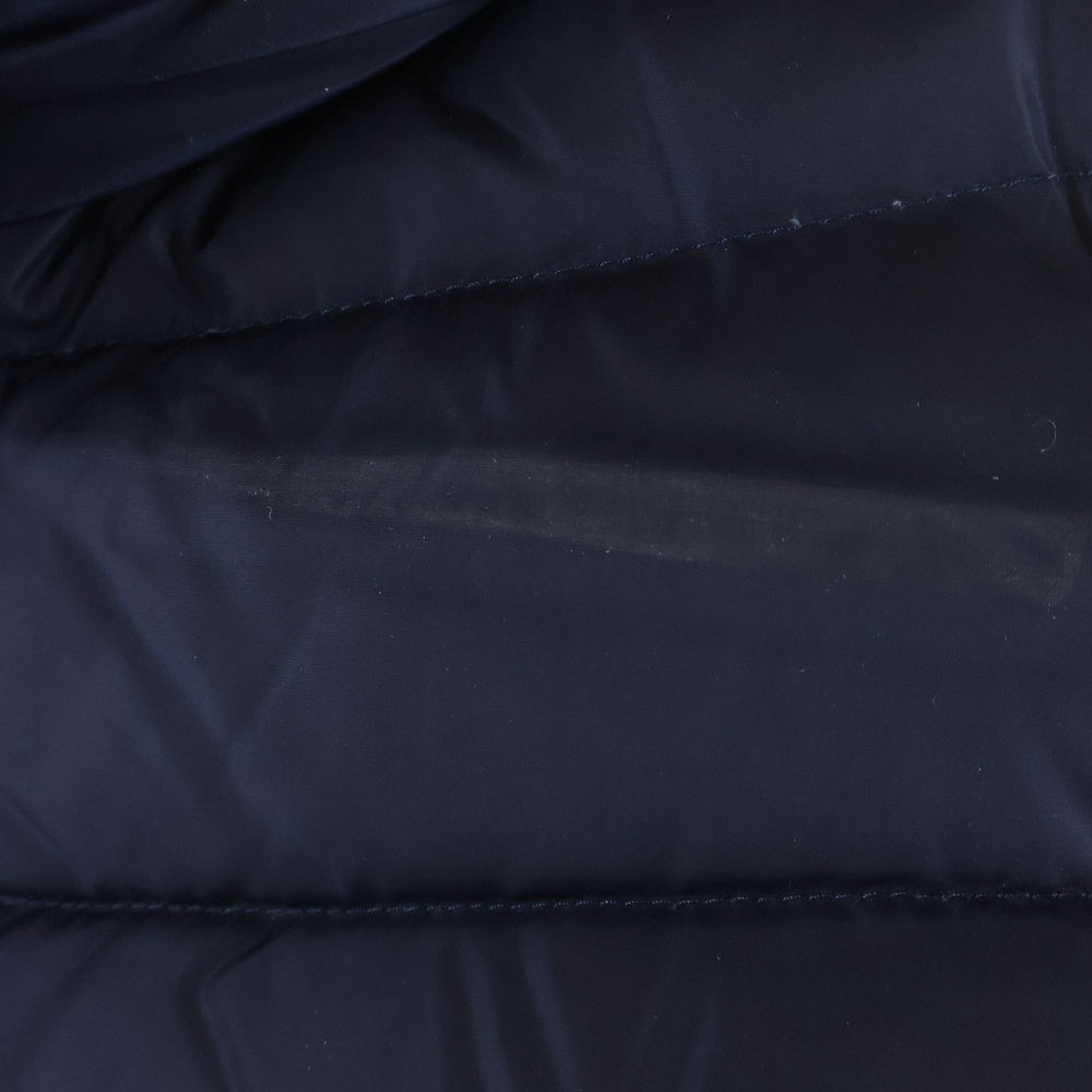 MONCLER(モンクレール) 18AW FLAMMETTE フラメッテ ダブルポケット ジップアップ フーデット ロングダウンジャケット レディース ネイビー D20934993105 54155