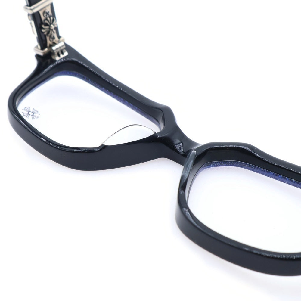 CHROME HEARTS(クロムハーツ) VAGILLIONAIRE II ヴァジリネア ダガーテンプル ウェリントンフレーム サングラス メガネ ブラック