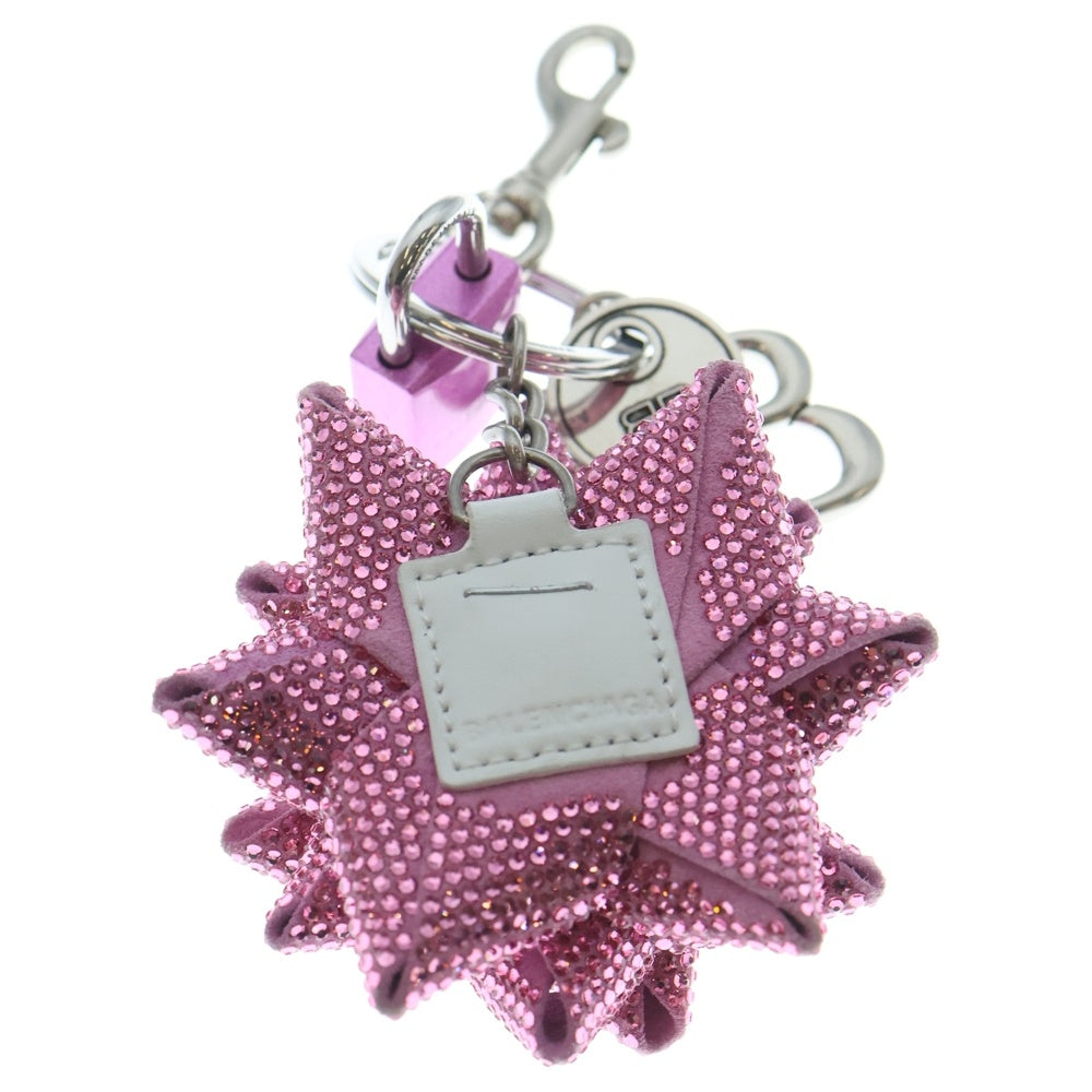 BALENCIAGA(バレンシアガ) フラワーシンボル キーホルダー キーリング